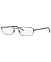 Burberry Be1268 Men's Rectangle Eyeglasses In Matte Blac