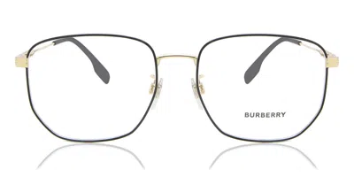 Burberry Be1352d Vestibilità Orientale 1318 Occhiali Da Vista Oro Per Uomo (solo Montatura) In Neutral