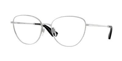 Burberry Be1398 1005 Women's Glasses  Size 54 - Free Lenses - Blue Light Block Available In Silver