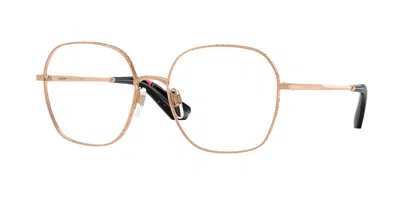 Burberry Be1399 1337 Women's Glasses  Size 53 - Free Lenses - Blue Light Block Available In Gold
