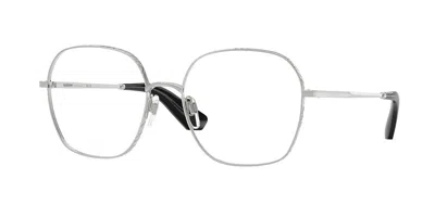 Burberry Be1399 1005 Women's Glasses  Size 53 - Free Lenses - Blue Light Block Available In Silver