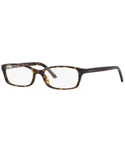 Burberry Be2073 Women's Pillow Eyeglasses In Dark Havan