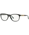 Burberry Be2172 Women's Square Eyeglasses In Black