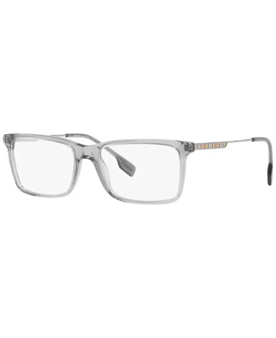 Burberry Be2339 Men's Rectangle Eyeglasses In Gray