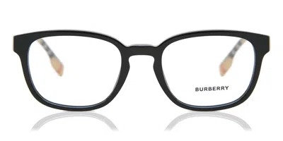 Burberry Be2344 Edison 3952 Occhiali Da Vista Neri Per Uomo (solo Montatura) In Black
