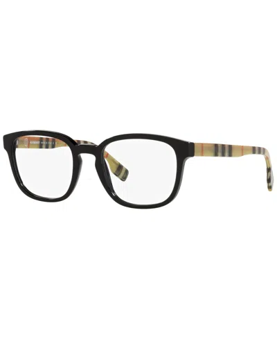 Burberry Be2344 Men's Square Eyeglasses In Black