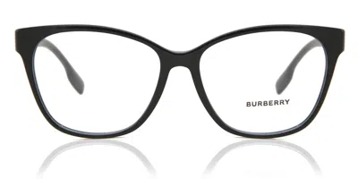 Burberry Be2345 Caroline 3001 Occhiali Da Vista Neri Per Donna (solo Montatura) In Black