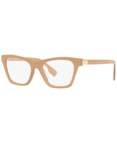 Burberry Be2355 Arlo Women's Square Eyeglasses In Beige