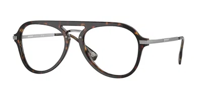 Burberry Be2377 Bailey 3002 Men's Glasses Tortoiseshell Size 53 - Free Lenses - Blue Light Block Available In Brown