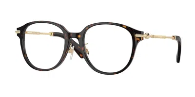 Burberry Be2412d Vestibilità Orientale 3002 Occhiali Da Vista Tartarugatishell Per Donna (solo Montatura) In Multi
