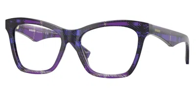 Burberry Demo Cat Eye Ladies Eyeglasses Be2416 4113 52 In Purple