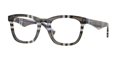 Burberry Be2417f Vestibilità Orientale 4147 Occhiali Da Vista Grigi Per Uomo (solo Montatura) In Gray