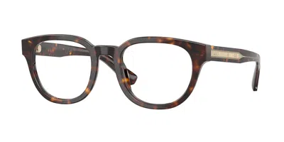 Burberry Be2454f Asian Fit 4205 Men's Glasses Tortoiseshell Size 51 - Free Lenses - Blue Light Block Availabl In Brown