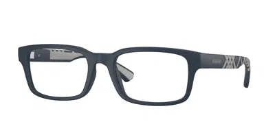 Burberry Be2463u Men's Glasses, Blue, Size 52 In Matte Blue