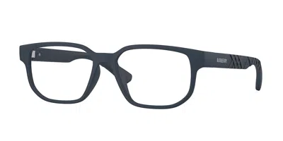 Burberry Be2474d Asian Fit Men's Glasses, Blue, Size 54 In Matte Blue
