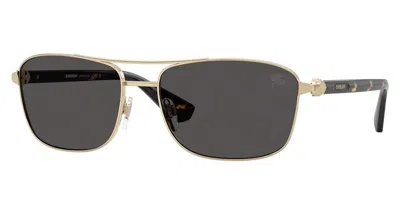 Burberry Be3163 110987 Occhiali Da Sole Oro Per Uomo In Gold