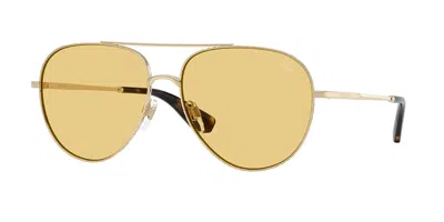 Burberry Be3172 110985 Men's Sunglasses  Size 59 In Gold