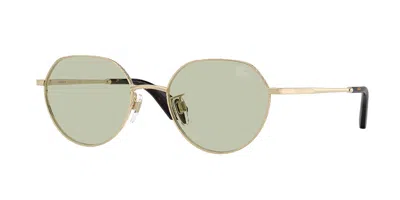 Burberry Be3173d Asian Fit 1109/2 Men's Sunglasses  Size 51 In Gold