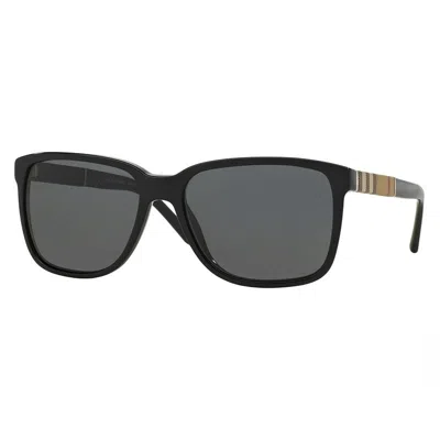 Burberry Be4181300187 Square Full-rim Sunglasses In Black