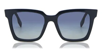 Burberry Be4335 39884l Women's Sunglasses Blue Size 53 In Black