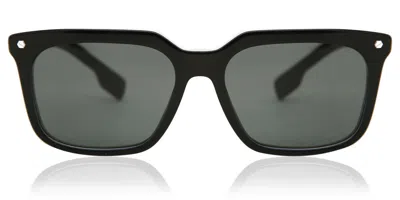 Burberry Be4337 Carnaby 379887 Occhiali Da Sole Neri Per Uomo In Green