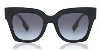 Burberry Be4364 Kitty 39428g Women's Sunglasses Black Size 49 In Blue