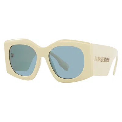 Burberry Be4388u406680 Square Full Rim Sunglasses In Yellow
