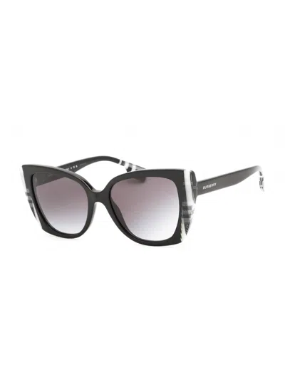 Burberry Be4393 Cat Eye Acetate Sunglasses For Women