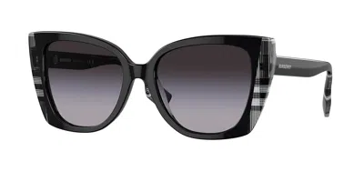 Burberry Cat Eye Sunglasses 0 Be4393 40518 G In Black