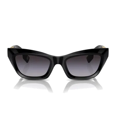 Burberry Be4409 Sunglasses In Black