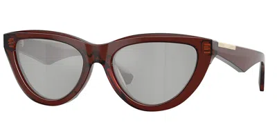 Burberry Be4436u 41448v Women's Sunglasses Brown Size 55 In Multi