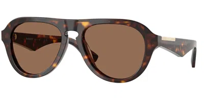 Burberry Be4437u 300273 Men's Sunglasses Tortoiseshell Size 55 In Neutral