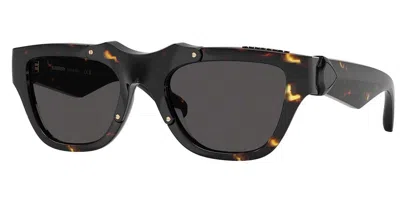 Burberry Be4445u 410687 Men's Sunglasses Tortoiseshell Size 53 In Green