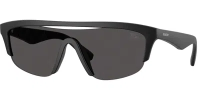 Burberry Be4460u 346487 Occhiali Da Sole Neri Per Uomo In Black