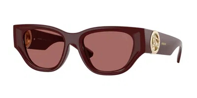 Burberry Be4467u 411969 Occhiali Da Sole Per Donna In Burgundy