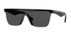 Burberry 141mm Rectangular Shield Sunglasses In Pink