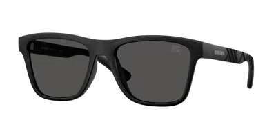 Burberry Be4482u 346487 Men's Sunglasses Black Size 55 In Blue