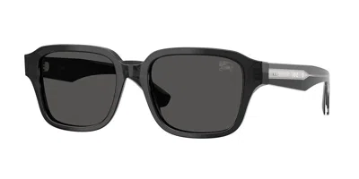Burberry Be4484 421187 Men's Sunglasses Grey Size 53 In Black