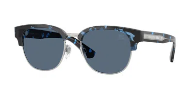 Burberry Be4485 422480 Men's Sunglasses Tortoiseshell Size 52 In Blue