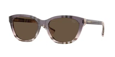 Burberry Be4486 422073 Women's Sunglasses Purple Size 54 In Multi