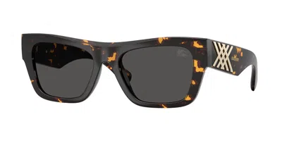 Burberry Be4490u 410687 Women's Sunglasses Tortoiseshell Size 53 In Blue