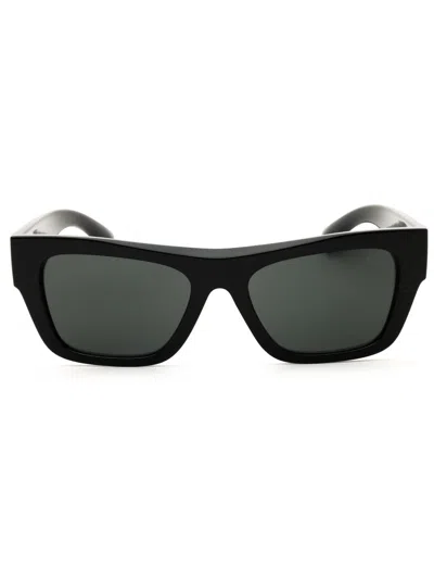 Burberry Be4490u Sunglasses In Black/dark Grey
