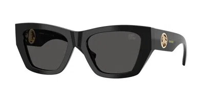 Burberry Be4492 300187 Women's Sunglasses Black Size 54