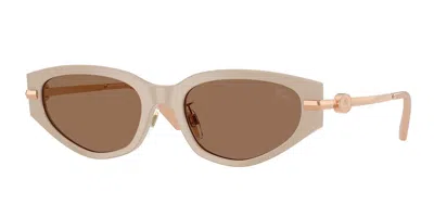 Burberry Be4493d Asian Fit 424473 Women's Sunglasses Brown Size 56 In Neutral