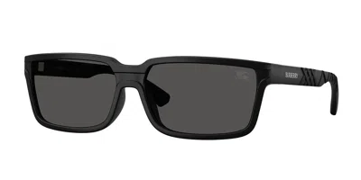 Burberry Be4495d Asian Fit 346487 Men's Sunglasses Black Size 61