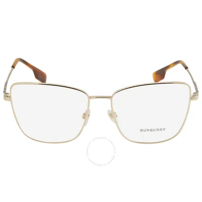Burberry Bea Demo Cat Eye Ladies Eyeglasses Be1367 1109 55 In Red