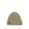 Burberry Equestrian Knight Cashmere Beanie In Neutrals