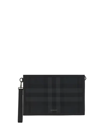 Burberry Beauty Case Ms Frame In Black
