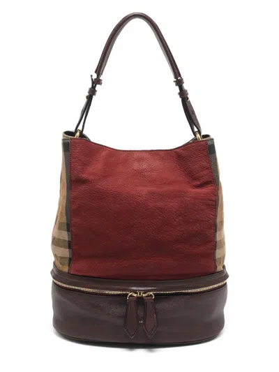 Pre-owned Burberry Beckett Bucket Bag