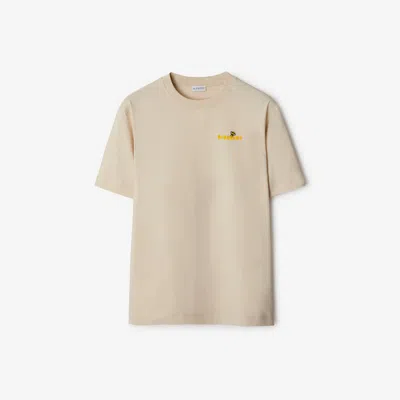Burberry Bee Cotton T-shirt In Alpine